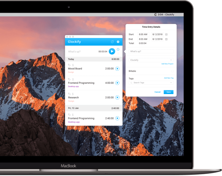 time tracking software for mac